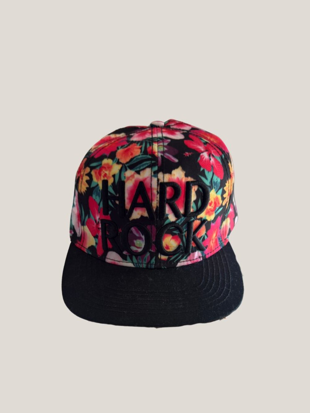 NWOT Hard Rock Cafe Floral Snapback Hat - Punta Cana, DR  Resort